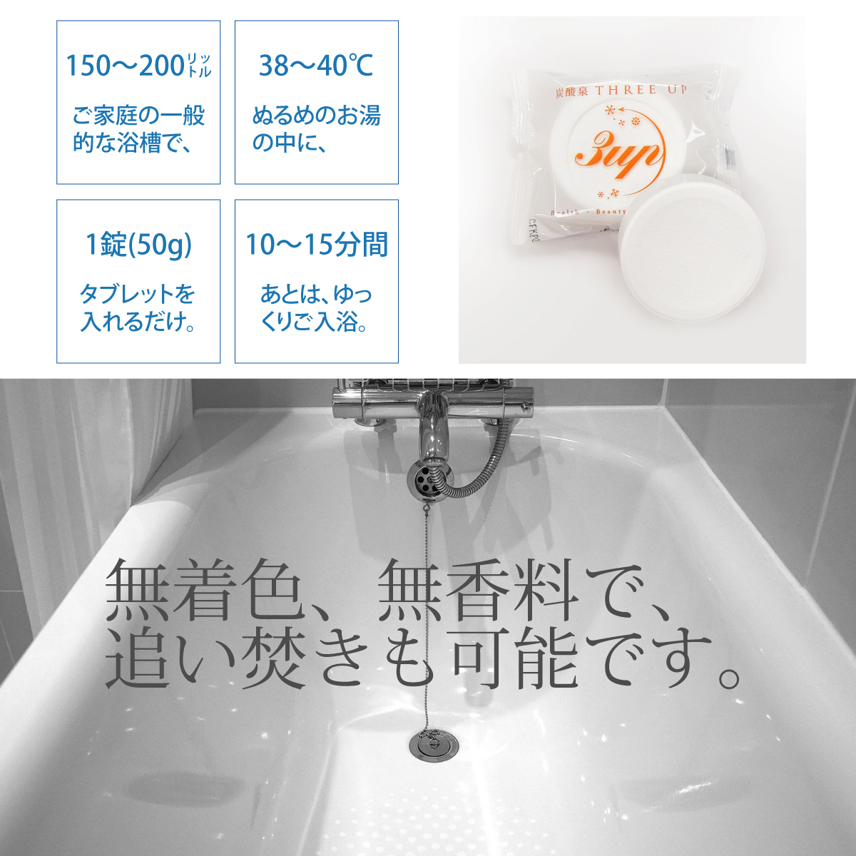 炭酸泉タブレット 画像4